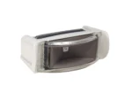 Lumitec Contour Inset Navigation Light - Stern White - White Housing