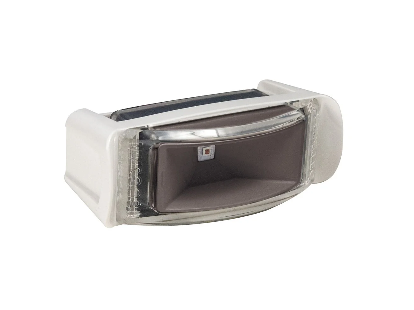 Lumitec Contour Inset Navigation Light - Stern White - White Housing