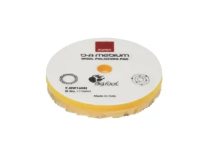 RUPES D-A Medium Wool Polishing Pad 80mm - Yellow