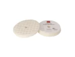 RUPES Velcro Waffle Ultra-Fine Polishing Foam Pad f/Rotary Polishers 180mm - White