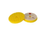 RUPES Velcro Waffle Fine Polishing Pad f/Rotary Polishers 90mm - Yellow