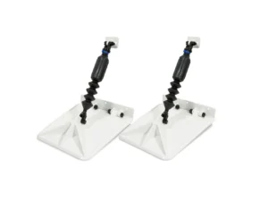 Smart Tabs SX Trim Tabs by Lectrotab 9.5&rdquo; x 10&rdquo; f/15'-18&lsquo; Boat w/60 - 135HP - White