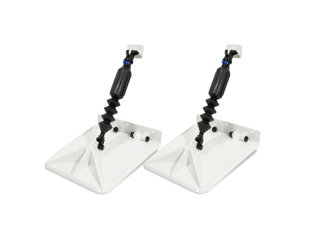 Smart Tabs SX Trim Tabs by Lectrotab 9.5” x 10” f/12'-16’ Boat w/40 - 80HP - White