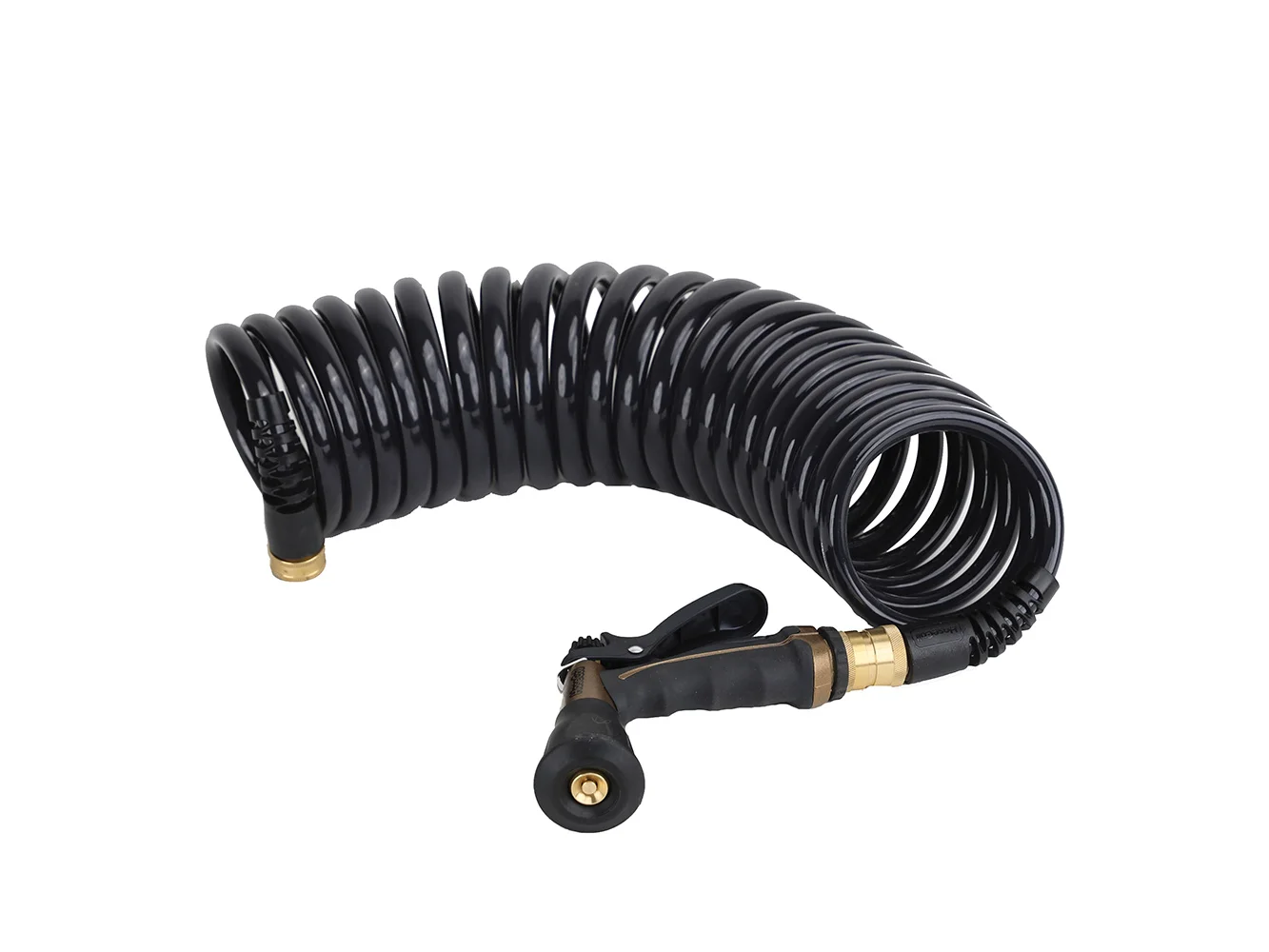 HoseCoil Commercial Pilot PRO 25' Hose Kit w/Boat Bumper Metal Body Nozzle