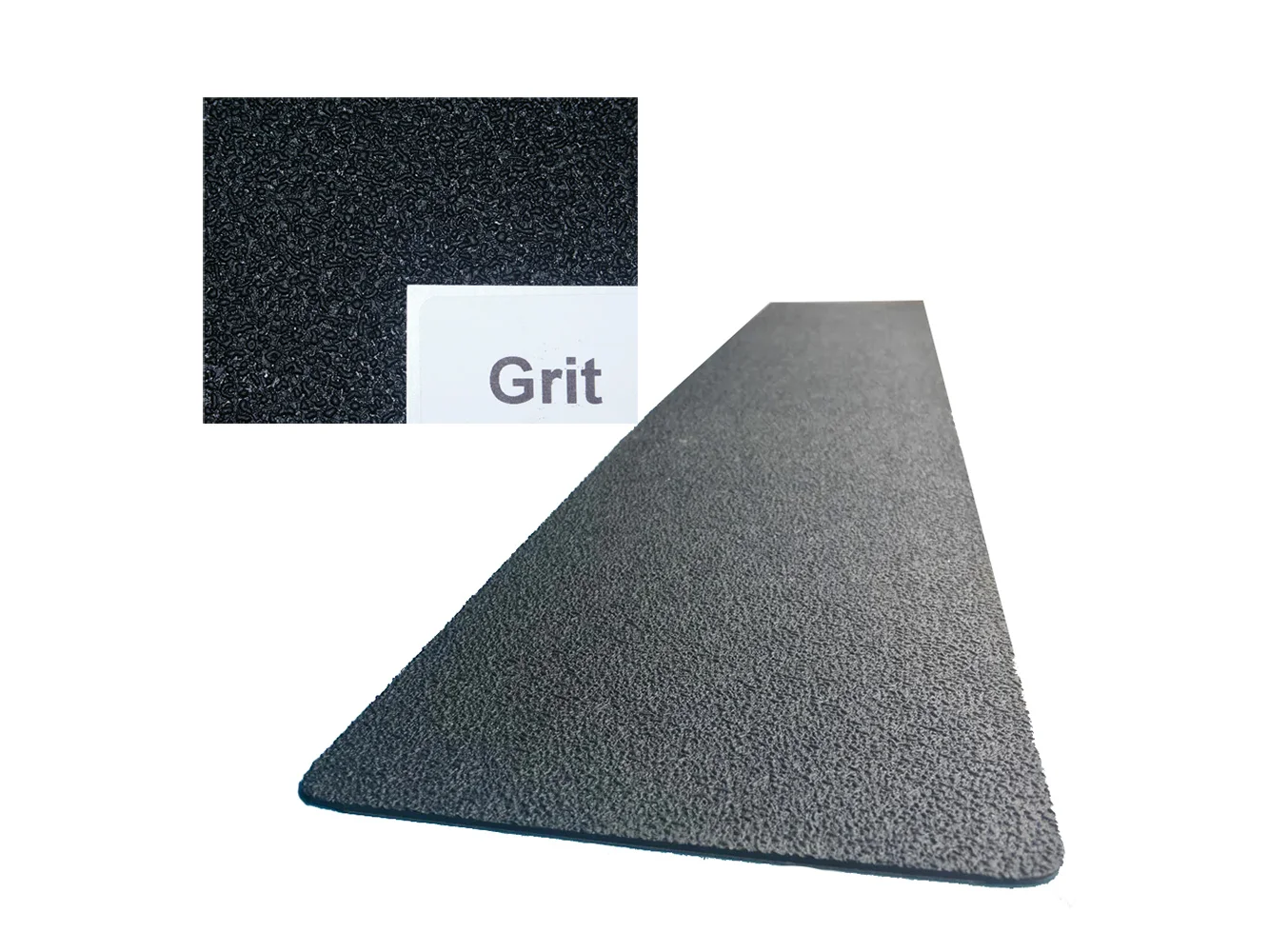 Gator Guards GatorSkinz™ Non-Skid Step Pad - Grey Grit - 16" x 4"