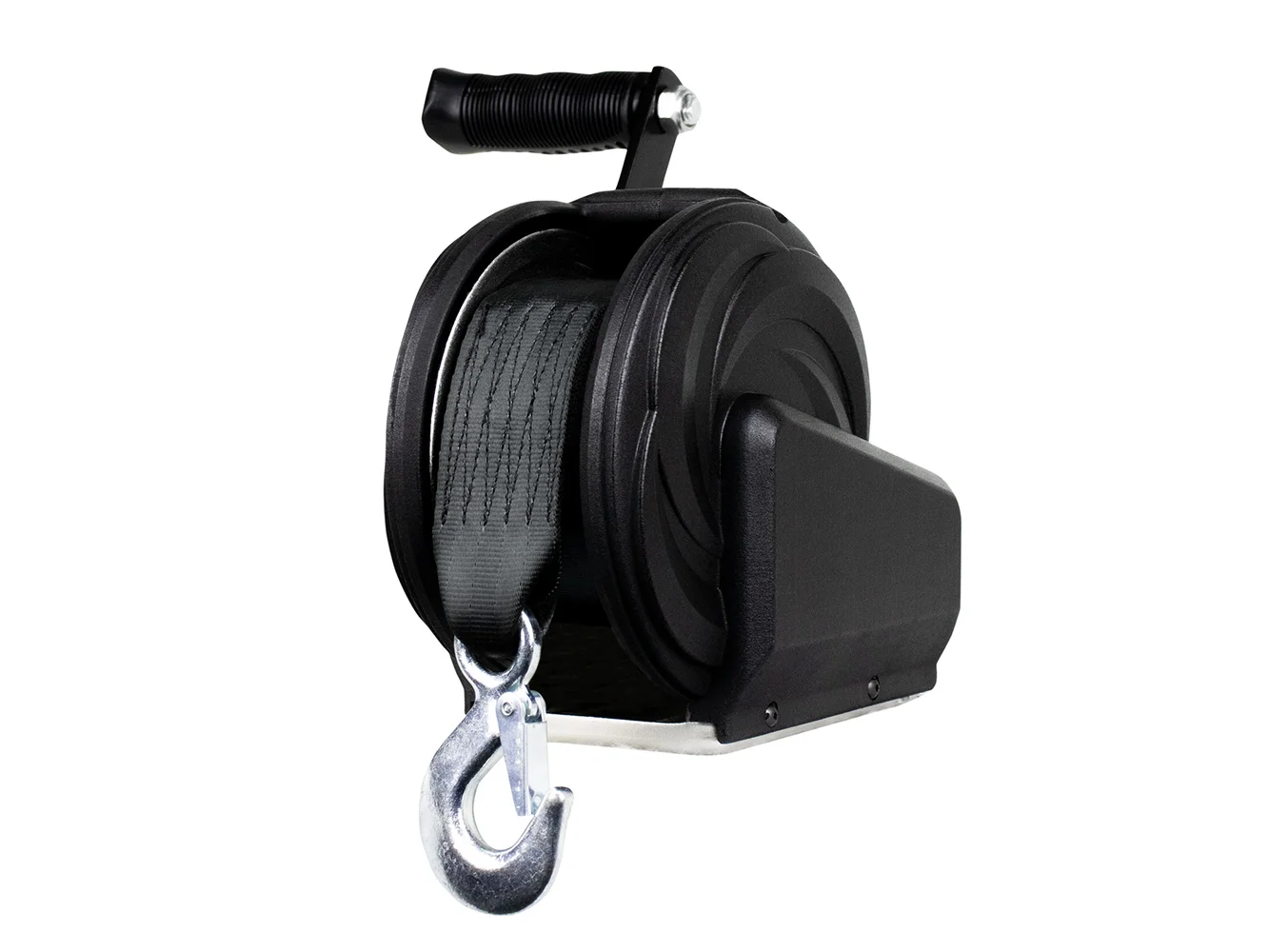 Powerwinch Select Series Winch 1,000lb, 8" Crank Arm - Carbon Black