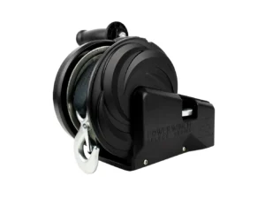 Powerwinch Select Series Winch 2,000lb, 2 Speed, 6" Crank Arm - Carbon Black