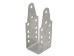 C.E. Smith Strap Bent Channel Upright Short Galvanized Bracket - 9"