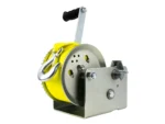 Powerwinch Utility Series Winch 3,200lb, 2 Speed, 9" Crank Arm - Zinc