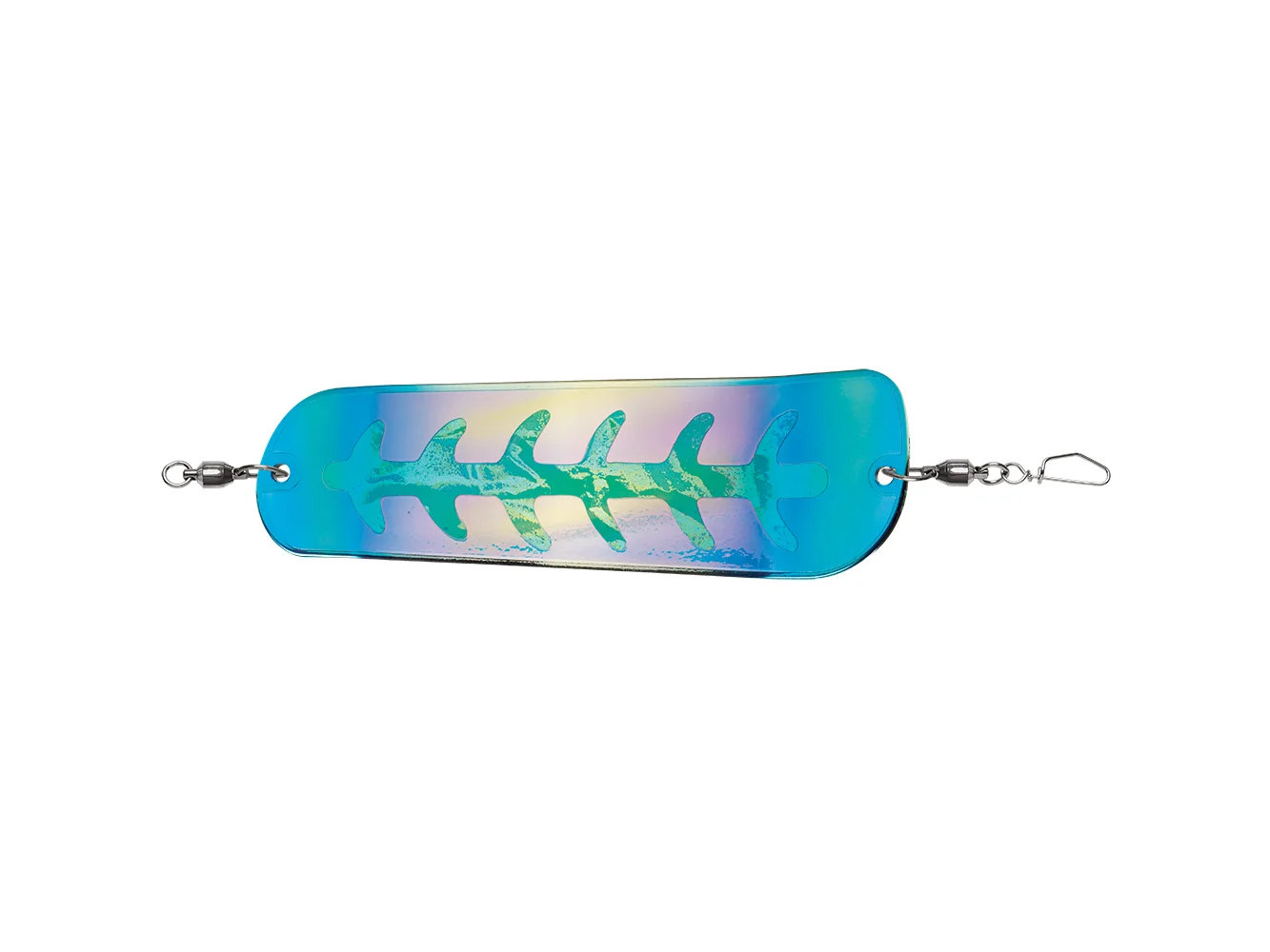 Luhr-Jensen Money Roll Flasher - 8-1/4" - Blue Kamikaze UV