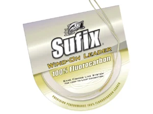 Sufix Wind-On 100% Clear Fluorocarbon Leader - 80lb - 11 yds