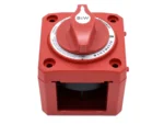 Bluewater On/Off Switch Battery Switch - Surface Mount - Red