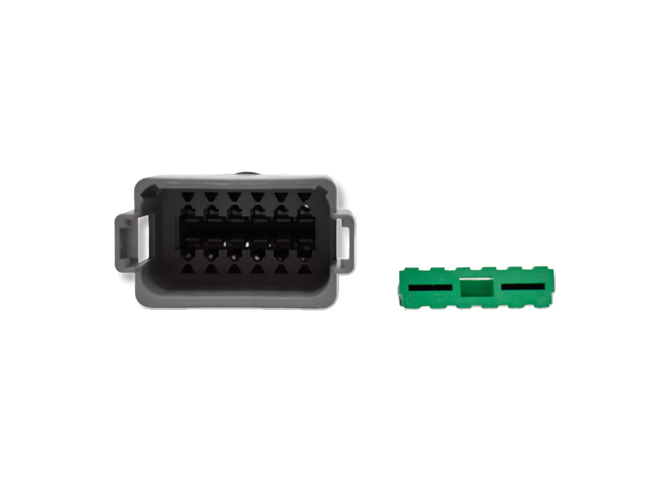 Bluewater 12 Position Male Deutsch Connector w/Wedge Lock