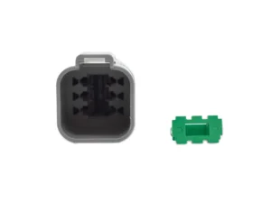 Bluewater 6 Position Male Deutsch Connector w/Wedge Lock