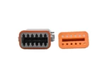 Bluewater 12 Position Female Deutsch Connector w/Wedge Lock