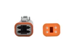 Bluewater 4 Position Female Deutsch Connector w/Wedge Lock