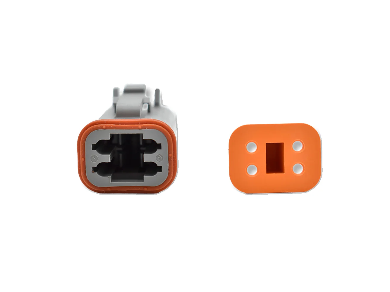 Bluewater 4 Position Female Deutsch Connector w/Wedge Lock