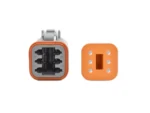 Bluewater 6 Position Female Deutsch Connector w/Wedge Lock