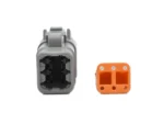 Bluewater 6 Position DTM Female Connector w/Wedge Lock