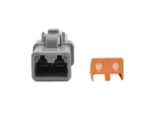 Bluewater 2 Position DTP Female Connector w/Wedge Lock