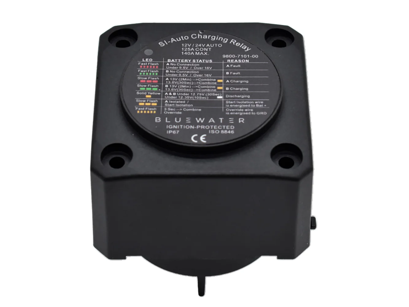 Bluewater Auto Charging Relay 12V - 140 AMP