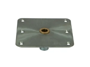 Springfield KingPin™ Standard Square Steel Base w/Brass - 7"x7"