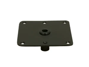 Springfield KingPin™ Standard Square Steel Base w/Stain E-Coat - 7"x7"