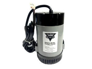 Johnson Pump Pro Series 2400 GPH Sump Pump / Utility Pump - 12V - 2400GPH w/10' Lift, 1.5" Discharge
