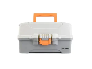 Plano Two-Tray Tackle Box - Light Grey/Dark Grey