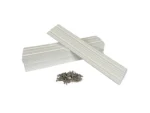 Caliber Marine Slides 3"x15" White *10-Pack