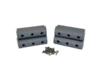 Caliber BunkWrap End Cap 2x6" Grey Accessory Kit w/Stainless Steel Hardware *4-Pack