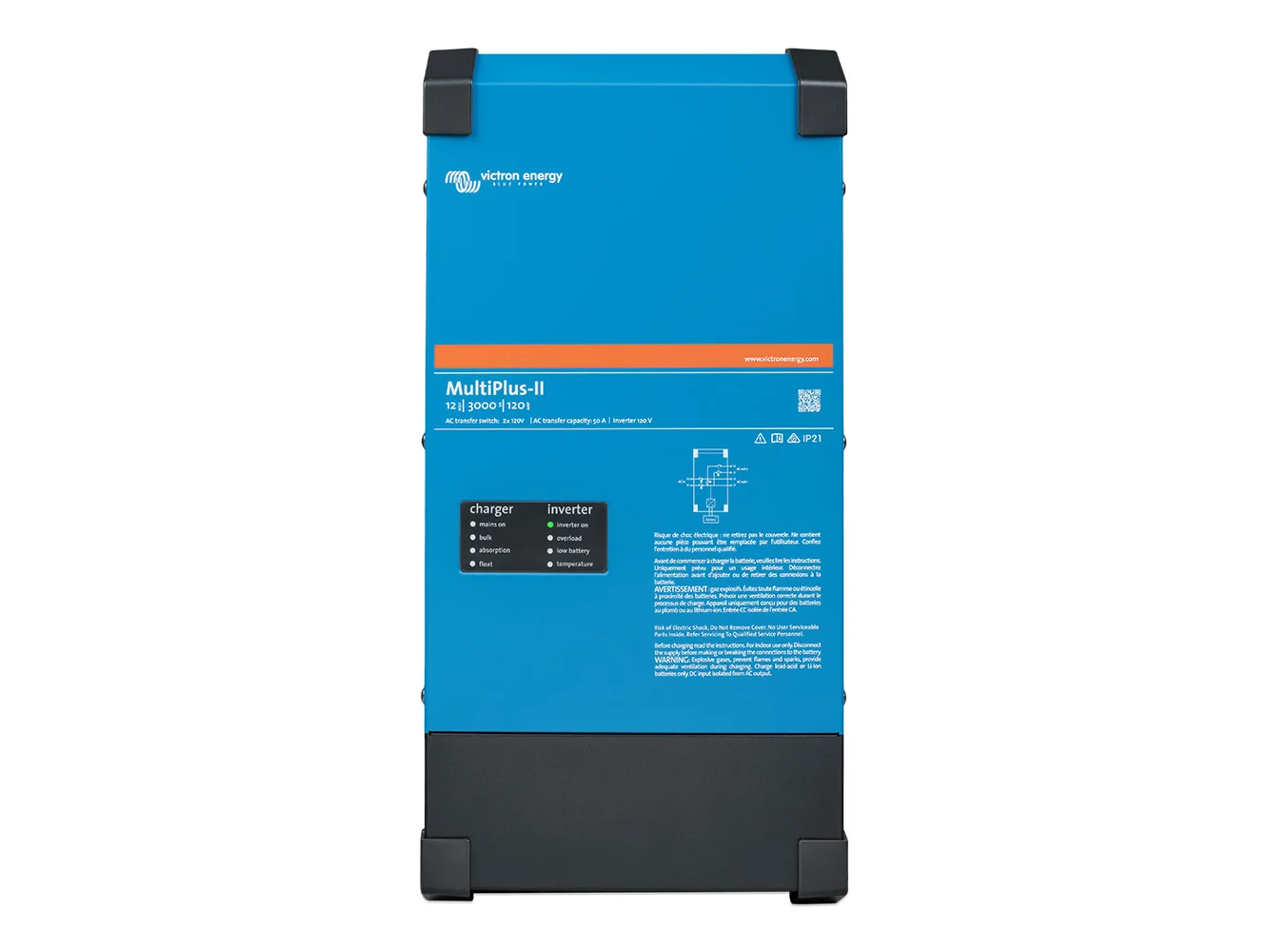 Victron MultiPlus-II 24/3000 70-50 2x120V (UL458)