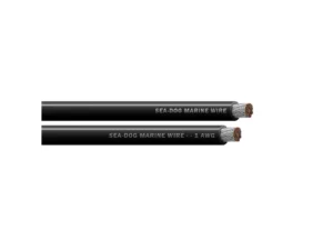 Sea-Dog 1 AWG Black Battery Cable - 50'
