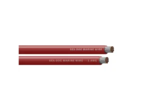 Sea-Dog 1 AWG Red Battery Cable - 25'