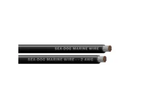 Sea-Dog 2 AWG Black Battery Cable - 25'