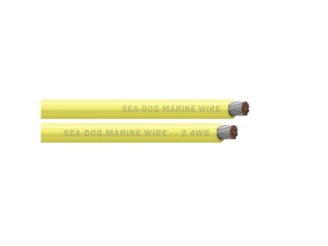 Sea-Dog 2 AWG Yellow Battery Cable - 25'