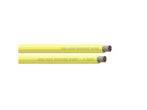 Sea-Dog 4 AWG Yellow Battery Cable - 25'