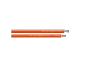 Sea-Dog 10 AWG Orange Primary Wire - 25'