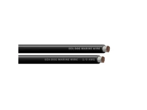Sea-Dog 1/0 AWG Black Battery Cable - 25'