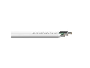 Sea-Dog 12/3 AWG Flat Triplex Wire - White/Green/Black - 100'