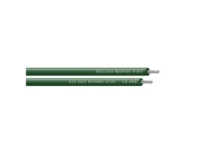Sea-Dog 16 AWG Green Primary Wire -100'