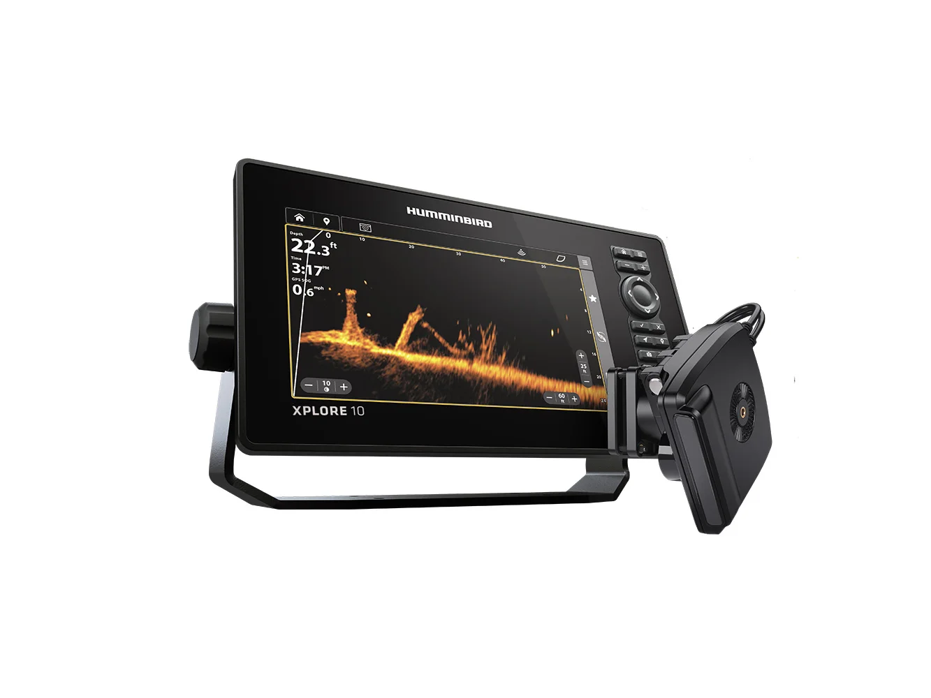 Humminbird XPLORE 10 CMSI+ Mega Live 2 Bundle w/Transom Mount Transducer