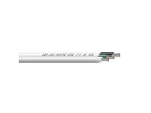 Sea-Dog 16/3 AWG Flat Triplex Wire - White/Green/Black - 100'