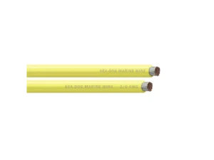 Sea-Dog 2/0 AWG Yellow Battery Cable - 25'
