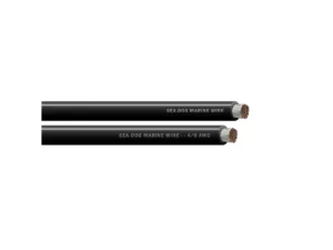 Sea-Dog 4/0 AWG Black Battery Cable - 25'