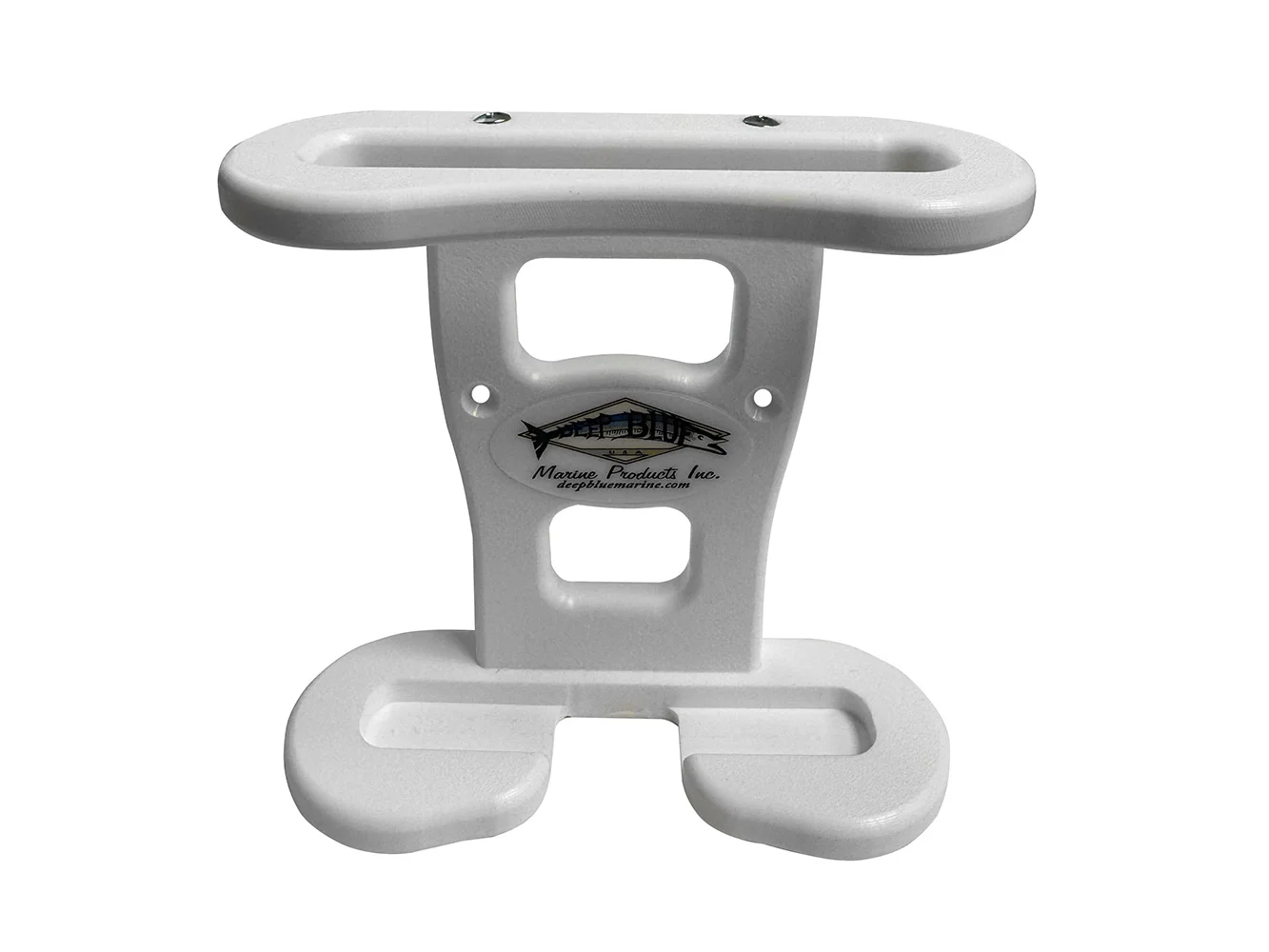 Deep Blue Marine Suction Cup Cell Phone Holder - White
