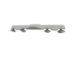 Deep Blue Marine 18" Acrylic Lure Rack - Suction Cup Mount - White