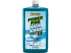 Star brite Power Pine Boat Wash & Wax - Concentrated Marine Grade Formula - 32 oz