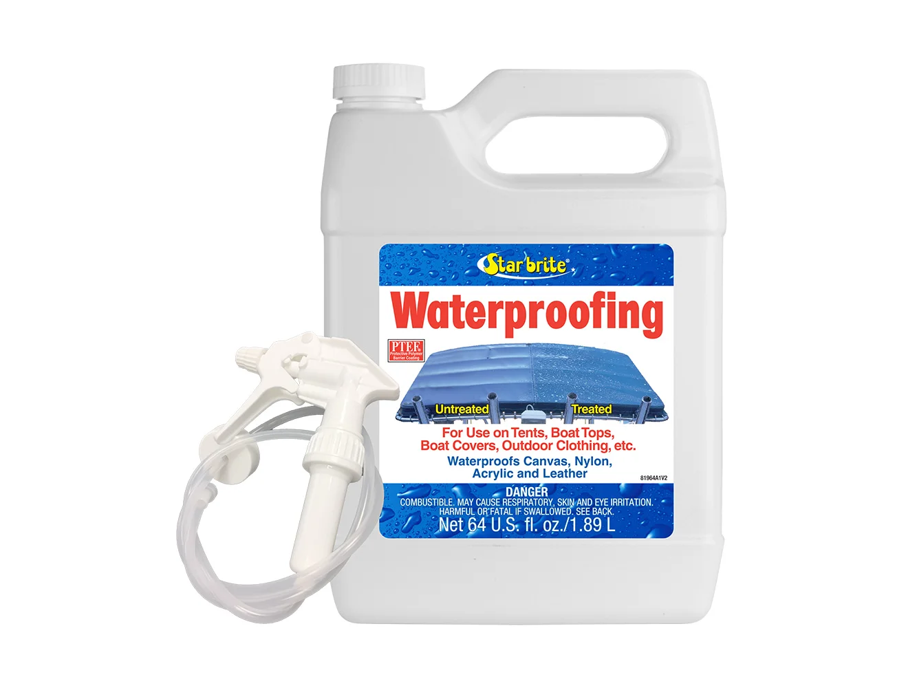 Star brite Waterproofing Spray & Stain Protection - 64 oz