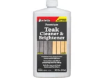 Star brite Premium Teak Cleaner & Brightener - Restore & Enhance Wood Grain - 32 oz